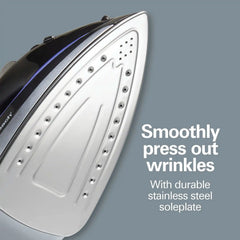 Steam Iron with Retractable Cord