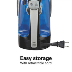 Recertified Retractable Cord Iron with Stainless Steel Soleplate