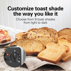 Classic 2 Slice Toaster, Stainless Steel