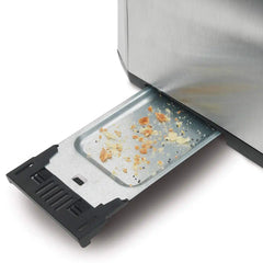 Brushed Stainless Steel 4-Slice Toaster