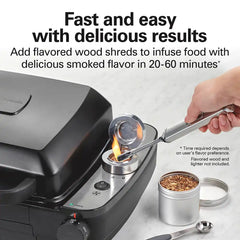 Indoor Searing Grill with Hot/Cold Smoke Infuser