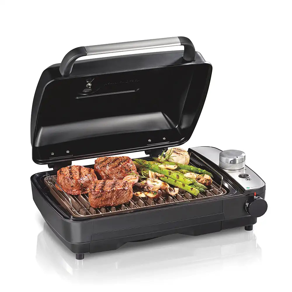 Indoor Searing Grill with Hot/Cold Smoke Infuser