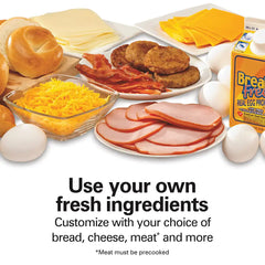 Breakfast Sandwich Maker, Gray