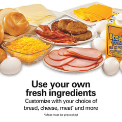 Breakfast Sandwich Maker, Red