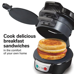 Breakfast Sandwich Maker, Black