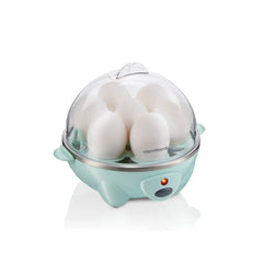 3-in-1 Egg Cooker with 7 Egg Capacity, Teal