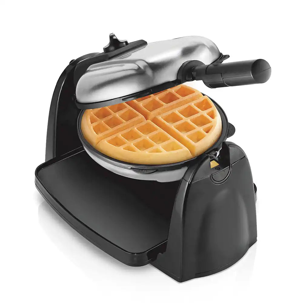 Removable-Grid Belgian Waffle Maker