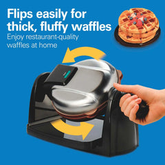 Durathon Removable-Grid Belgian Waffle Maker