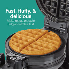 Double Belgian Waffle Maker