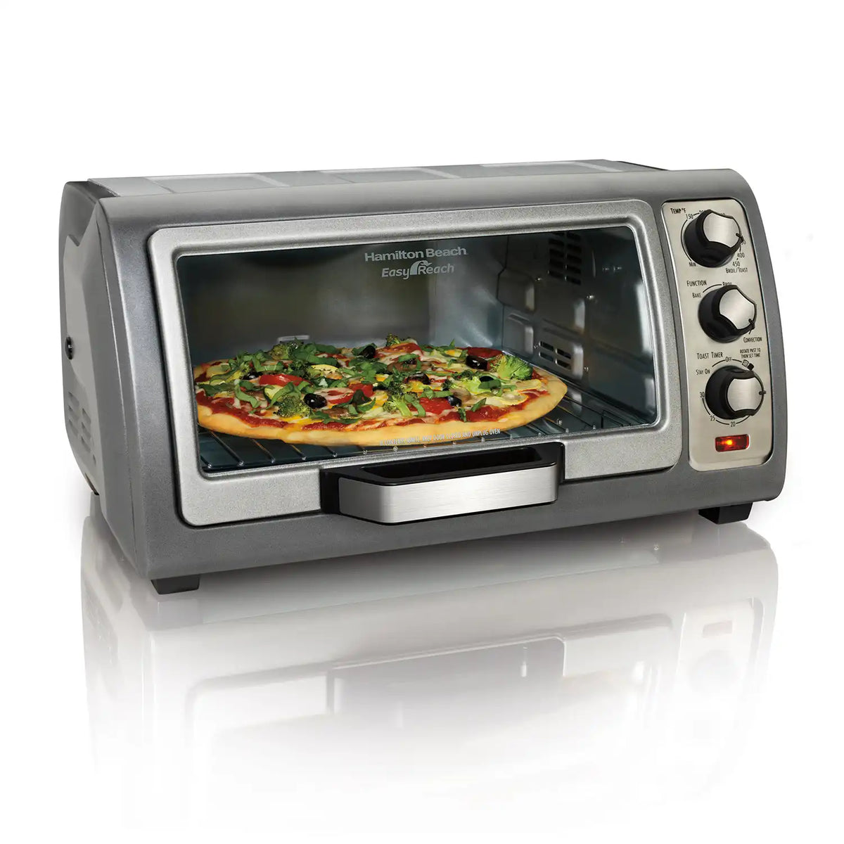 Easy Reach® Toaster Oven with Roll-Top Door