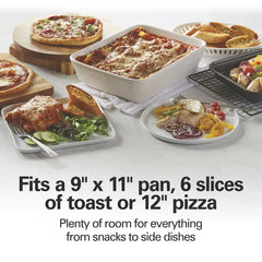 Easy Reach® Toaster Oven, Silver