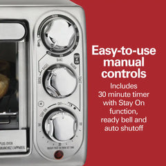 Toaster Oven, Stainless Steel