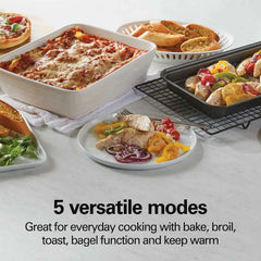 4 Slice Capacity Toaster Oven Red