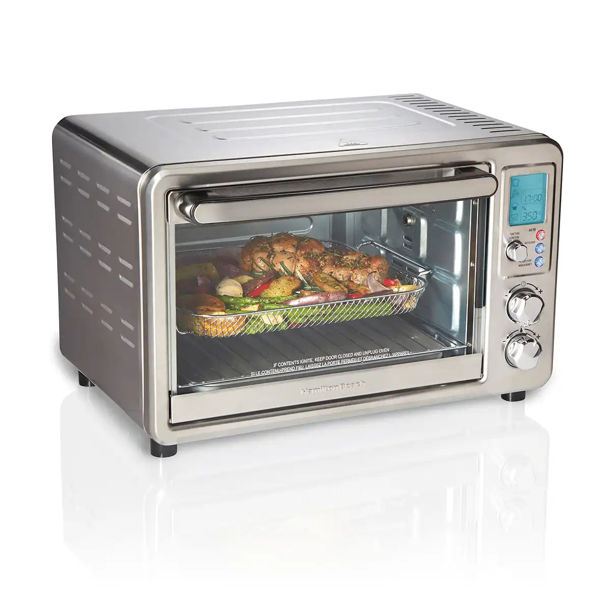 Recertified Sure-Crisp® Digital Air Fryer Toaster Oven with Rotisserie