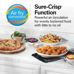 Sure-Crisp® Air Fryer Toaster Oven, Black