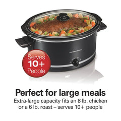 8 Quart Oval Slow Cooker