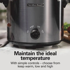 4 Quart Round Slow Cooker