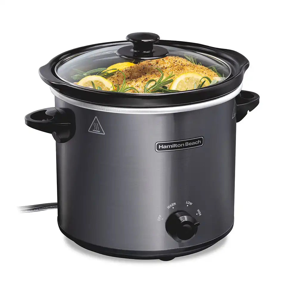 4 Quart Round Slow Cooker