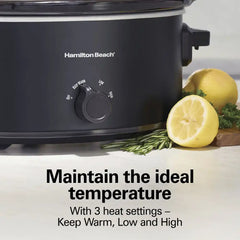 6 Quart Double-Dish Slow Cooker