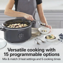 6 Quart Programmable Slow Cooker