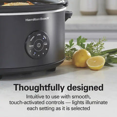 6 Quart Programmable Slow Cooker