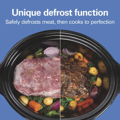 6 Quart Programmable Defrost Slow Cooker
