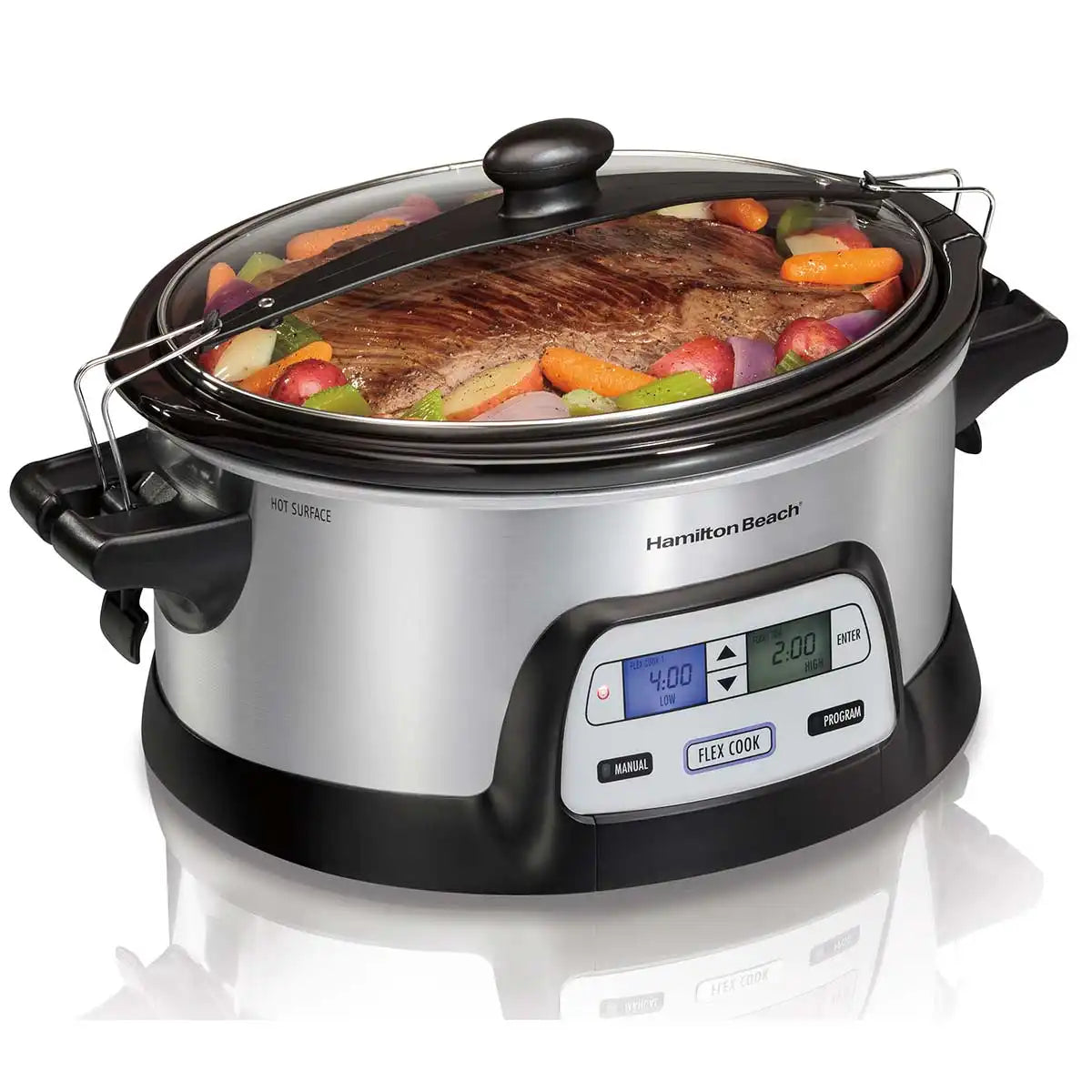 FlexCook™ 6 Qt Stay or Go® Slow Cooker