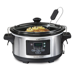 Set & Forget®6 Qt. Programmable Slow Cooker, Stainless Steel