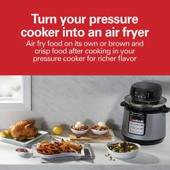 Air Fry Lid for 6 and 8 Quart Pressure Cookers