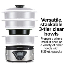 3-Tier Digital Food Steamer