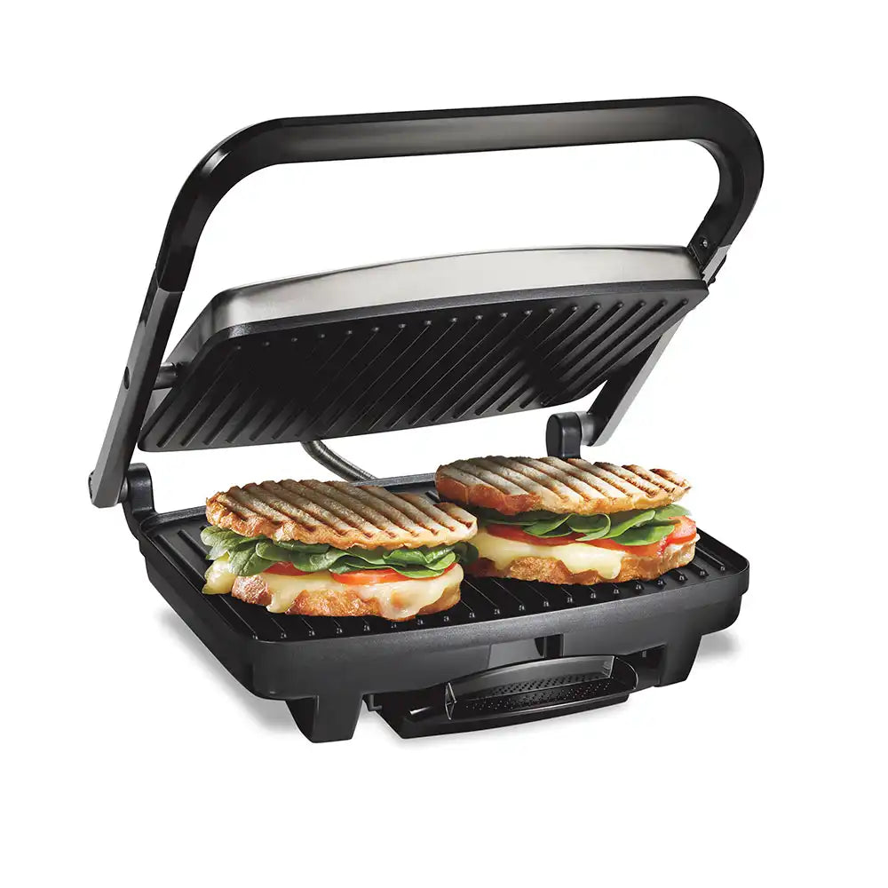 3-in-1 Indoor Grill, Panini Press & Sandwich Maker