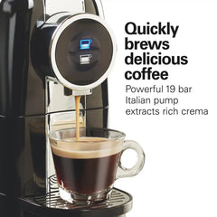 Espresso Maker, Black