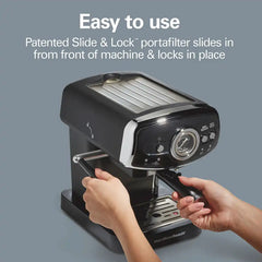 Slide & Lock™ Espresso Maker