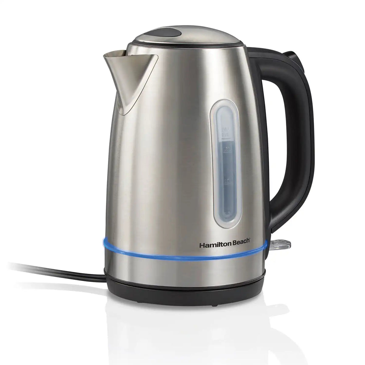 Stainless Steel 1.7 Liter Kettle with LED Light Ring