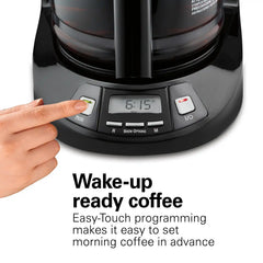 Black Stainless Coffee Maker