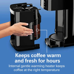 One Press® Dispensing Coffee Maker, 14 Cup
