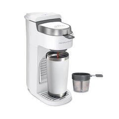 The Scoop® Single-Serve Coffee Maker, White