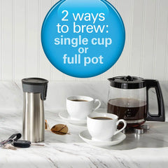 2-Way Programmable Coffee Maker, Stainless