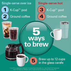 FlexBrew® Advanced 5-in-1 Coffee Maker