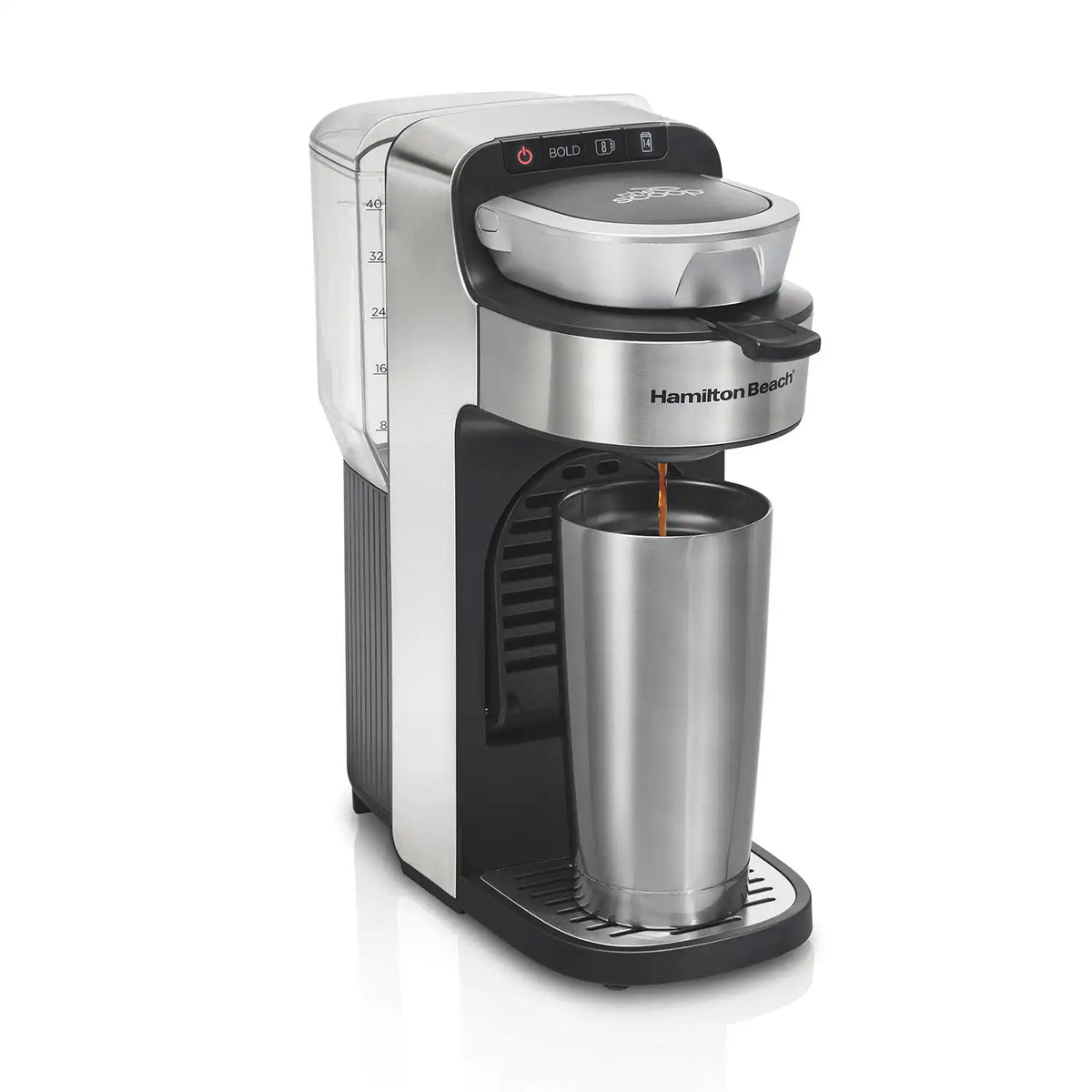 The Scoop® Single-Serve Coffee Maker with Removable Reservoir