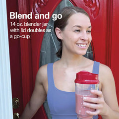 Personal Blender with Travel Lid, Red