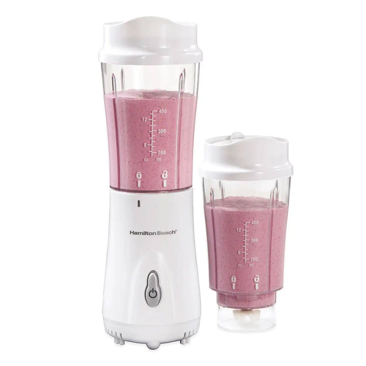 Smoothie Blender with 2 Travel Jars and 2 Lids