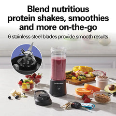 Blend Now™ Portable Cordless Blender, Black