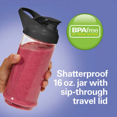 Blend Now™ Portable Cordless Blender, Black