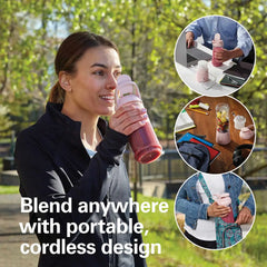 Blend Now™ Portable Cordless Blender, Rose