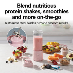 Blend Now™ Portable Cordless Blender, Rose