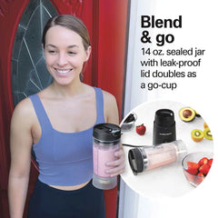 Personal Blender with Leak-Proof Travel Lid