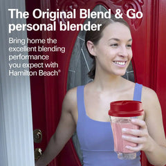 Personal Blender with Travel Lid, Red