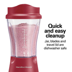 Personal Blender with Travel Lid, Red