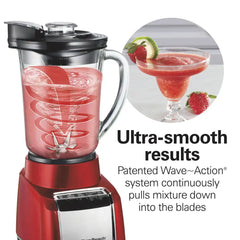 Wave~Action® Blender, Red